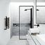 Ellington 4-Jet Shower Panel System w/ Adj. Round Head & Shower Wand, 1.8 GPM (Matte Black)