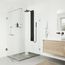 Ellington 4-Jet Shower Panel System w/ Adj. Round Head & Shower Wand, 1.8 GPM (Matte Black)