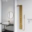 Ellington 4-Jet Shower Panel System w/ Round Head and Hand Shower Wand, 1.8 GPM (Brushed Gold)