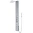 Ellington 4-Jet Shower Panel System w/ Adj. Round Head & Shower Wand, 1.8 GPM (Stainless Steel)