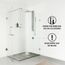 Orchid 2-Jet Shower Panel System w/ Adj. Square Head & Shower Wand, 1.8 GPM (Stainless Steel)