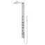 Sutton 58" x 4" 4-Jet Shower Panel System w/ Adjustable Square Head & Shower Wand, 1.8 GPM (SS)