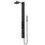 Sutton 4-Jet Shower Panel System w/ Adj. Round Head & Shower Wand, 1.8 GPM (Matte Black)