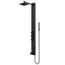 Bowery 4-Jet Shower Panel System, Shower Head, Tub Filler & Hand Shower, 1.8 GPM (Matte Black)