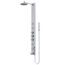 Bowery 58" x 4"4-Jet Shower Panel System w/ Round Head, Tub Filler & Shower Wand, 1.8 GPM (SS)