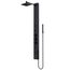 Sutton 4-Jet Shower Panel System w/ Adj. Square Head & Shower Wand, 1.8 GPM (Matte Black)