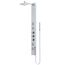 Sutton 58" x 5" 4-Jet Shower Panel System w/ Adj. Square Head & Shower Wand, 1.8 GPM (SS)