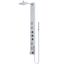 Bowery 4-Jet Shower Panel System w/ Square Rainhead, Tub Filler & Hand Shower, 1.8 GPM (SS)