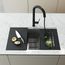 Hampton SS 32" x 17" x 10" Single Bowl Undermount Workstation Sink, Utility Ledge & Accessories