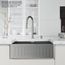 Handmade Stainless Steel 30" x 21" x 10" Single BowlFarmhouse Sink Workstation w/ Accessories