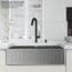 Handmade Stainless Steel 36" x 21" x 10" Single Bowl Farmhouse Sink Workstation w/ Accessories