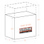 KP-XL Extra-Large Vertical Pocket Panel for Tools and Accessories (17" x 3" x 32")