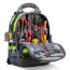TECH PAC Backpack Tool Bag, Hi-Viz Yellow (13" x 10" x 19-1/2")
