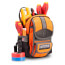 MB Clip on Small Meter Tool Bag, Hi-Viz Orange (8" x 3-1/2" x 10")