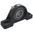 1" Intermediate Duty 2-Bolt Pillow Block Bearing w/ Setscrew Lock