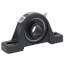 1" 2-Bolt Pillow Block Bearing w/ Setscrew Lock