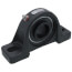 1-3/16" Air Handling 2-Bolt Pillow Block Bearing w/ Setscrew Lock