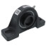 1-3/16" Air Handling 2-Bolt Pillow Block Bearing w/ Setscrew Lock