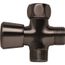 VS-111 Pop-up Brass Shower Diverter (Matte Black)