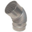 Horizontal Vent Termination with 45° Birdscreen