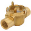 Two-way Fan Coil Valve, 1/2" NPT, 3.5 Cv