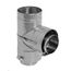 5" FasNSeal Double Wall Standard Tee