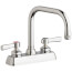W4D Series 6-1/4" Deck-Mounted Workboard Faucet w/ 4" Centers, W4D-DB6AE1-369ABCP