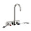 W4W Series 1.5 GPM 3-1/2" Wall-Mounted Workboard Faucet w/ 4" Centers, W4W-GN1AE35-317AB
