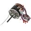 PROTECH Universal Blower Motor - 1/2 to 1/6 hp 115/1/60 (1075 rpm/4 speed), W51-MHBAA4-02