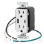 20A Type A and Type-C USB Charger Weather-Resistant Receptacle - White (20A,125V)