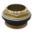 1-1/2" x 1-1/2" Brass Toilet Spud w/ Washer
