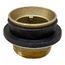 1-1/4" x 1-1/4" Brass Toilet Spud w/ Washer