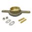 6" Brass Urinal Flange Kit