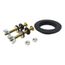 Universal Tank to Bowl Gasket Kit w/ Brass Bolts & Steel Washers