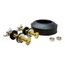 Gerber Tank to Bowl Gasket Kit w/ Brass Bolts & Steel Washers