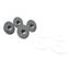 Closet Carrier Nuts & Washer Set (4 Pack)