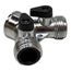 3/4" Siamese Hose Connection w/ Shut Off