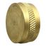 3/4" Female Hose Brass Garden Hose Cap with Washer (Lead Free)