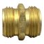 3/4" Male Hose x 3/4" Male Hose Brass Garden Hose Adapter (Lead Free)
