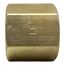 3/4" Female Hose x 3/4" FIP Brass Garden Hose Adapter (Lead Free)
