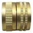 3/4" Female Swivel Hose x 3/4" FIP Brass Garden Hose Adapter (Lead Free)