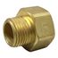 3/4" Female Hose x 1/2" MIP Brass Garden Hose Adapter (Lead Free)