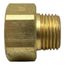 3/4" Female Hose x 1/2" MIP Brass Garden Hose Adapter (Lead Free)