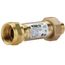 1" Female Meter Thread Swivel Inlet x 3/4" Union MNPT Outlet Dual Check Valve Backflow Preventer, LF7R10-U3 (Lead Free)