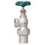 3/4" LFWAMV-W-FLXIPS Angle Meter Valve w/ Waste Outlet ( Lead Free)