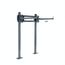 TCA-411 Epoxy Coated Floor Mounted Concealed Arm Track Lavatory Carrier (250 lb Load)