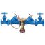 3" LF909-DNRS-FS Cast Iron Reduced Pressure Zone Backflow Preventer Assembly, Domestic NRS Shutoff, w/ Backflow Flood Sensor