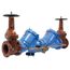 10" 909RPDA-DOSY-CFM-FS Cast Iron Reduced Pressure Detector Backflow Preventer Assembly, Domestic OSY Shutoff, w/ Backflow Flood Sensor