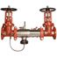 4" 909RPDA-OSY-CFM-FS Cast Iron Reduced Pressure Detector Backflow Preventer Assembly, OSY Shutoff, w/ Backflow Flood Sensor