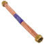 7/8" OD Corrugated Hose Water Heater Connector w/ 3/4" FIP x 3/4" FIP End Fittings (12" Length)